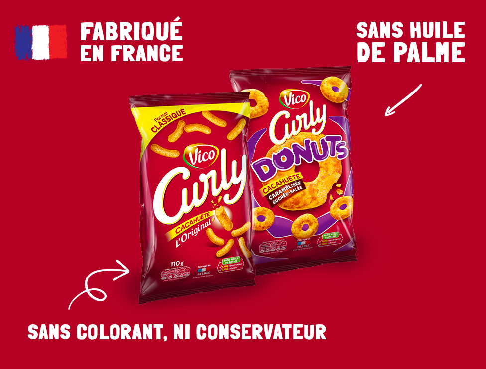 VICO Vico curly cacahuète crunchy à tartiner 340g pas cher 